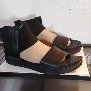 Eileen Fisher Black Sandals